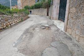 SOLLER. CALLES. L¿asfaltat de més de 20 carrers es posposa a principis de 2022.