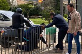 L'Ajuntament tanca amb una barana el parc de sa Calatrava