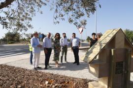 Finalitzades les obres de la rotonda d'accés a Raixa i al camí de Caubet