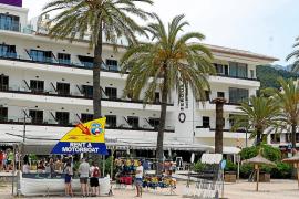 PUERTO DE SOLLER. TURISMO. PLAYAS. VISTA DE LA PLAYA DEL PORT DE SOLLER.