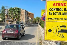 Un radar mòbil controlarà per períodes l'excés de velocitat a diversos carrers de Sóller.