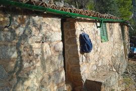 Un porxo tradicional de la Serra de Tramuntana.