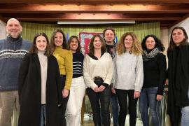 La presentació ahir de les candidates.