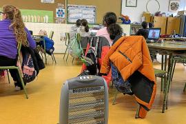 Els radiadors per substituïr la caldera del Puig.