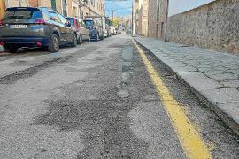 El carrer del Celler és un dels 43 inclòs en la llista de vials que s’han d’asfaltar.