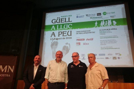 Egea ha insistit en el fet que «el Lluc a Peu hauria d'estar protegit per les administracions».