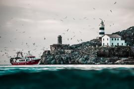 La fotografia 'De la mar a terra' de David Esteban, premiada al V Certamen de Fotografia Serra de Tramuntana