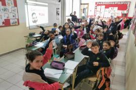 Els alumnes del Sagrats Cors animen la Vall a fer part d’Embossa’t de vida