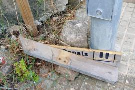 Nou atac vandàlic al jaciment del Puig d'en Canals