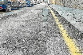 El carrer del Celler fou un dels primers en tenir nou paviment, dels 43 de la llista.