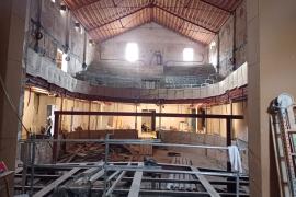L’estat de l’interior del Teatre Defensora Sollerense a finals de l’any 2022.