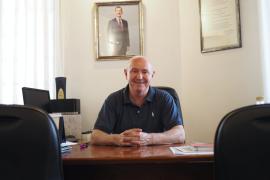 El batle, Miquel Nadal.