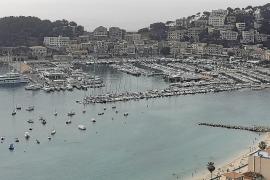 Imatge de la badia del Port de Sóller on es troben la majoria d’hotels i restaurants.