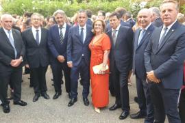 Representació sollerica al palau de Marivent amb els Reis