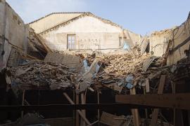 L'estat actual de l'interior del Teatre Defensora