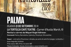 Palma celebra la Festa Estellés en homenatge al poeta de Burjassot