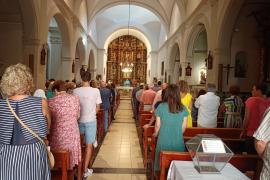 Molts fidels acudiren a la missa de la patrona presidida per Mn. Miquel Mulet.