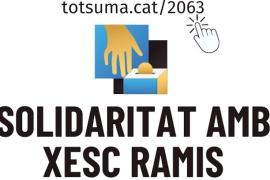 La campanya de solidaritat amb Xesc Ramis assoleix l'objectiu mínim en menys de quatre hores