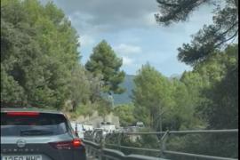 Noves retencions a la carretera de Sóller