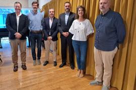 Antoni Alcover, Josep Ribot, Antoni Vera, Jesús Aguirre, Beatriz Tirado i Xisco Garcia.