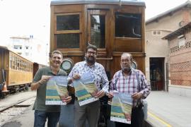 La presentació de les Havaneres avui al matí a l'estació del Ferrocarril. FOTO: P. PELLICER.