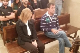 L'expresidenta del Consell de Mallorca, Maria Antònia Munar, durant la sessió d'aquest dijous del judici pel cas Ca Domenge.