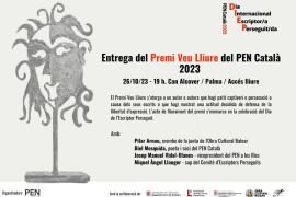 Lliurament del Premi Veu Lliure del PEN Català 2023, el proper dijous a Can Alcover