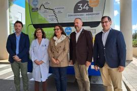 La línia 34 de l'EMT enllaçarà l’aeroport amb els hospitals de Son Llàtzer i Son Espases