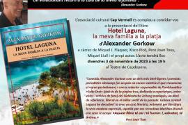Es presenta a Capdepera el llibre 'Hotel Laguna, la meva família a la platja', del periodista alemany Alexander Gorkow