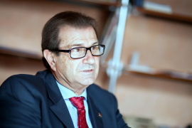El Rector de la UIB, Llorenç Huguet.