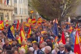 PP i VOX es manifesten junts a Palma «en defensa d'Espanya»