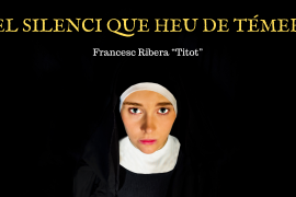 Francesc Ribera 'Titot' presenta la seva flamant novel·la 'El silenci que heu de témer'