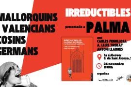 Carles Fenollosa presenta 'Irreductibles. Una història de la llengua i la literatura dels valencians' a Palma