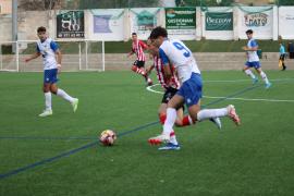 Plomer, autor del primer gol del Sóller.