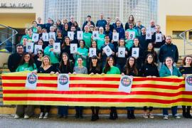 L'IES Puig de Sa Font de Son Servera també defensa el català a l'educació