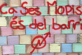 El desallotjament de Ca ses Mopis en tuits