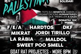 Organitzen 'Renou x Palestina', un concert solidari amb el poble palestí