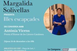 Margalida Solivellas presenta 'Illes escapçades' a la biblioteca de Cort