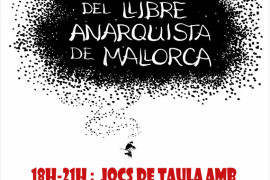 IV edició de la Fira del Llibre Anarquista de Mallorca.