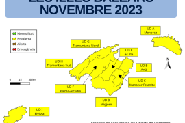 Les reserves hídriques de les Balears es mantenen al 54%, malgrat les escasses pluges de novembre