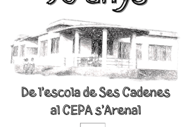 Celebració dels 90 anys al servei de l'educació del CEPA s'Arenal