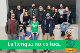L'Escola Oficial d'Idiomes de Manacor se suma a la campanya 'La llengua no es toca'