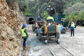 En marxa les obres de les vies del Ferrocarril