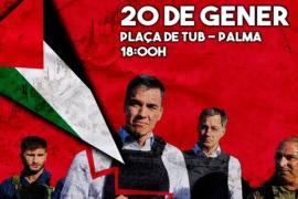Manifestació per Palestina el proper 20 de gener