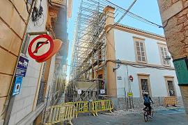 SOLLER. PATRIMONIO. La setmana que ve retiren les runes del Defensora. Els tÃ¨cnics estimen que la setmana que ve podrien retira