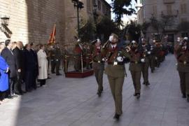 Performance de l'exèrcit espanyol davant l'Almudaina