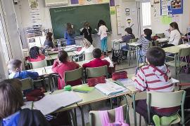 Imatge recurs d'una aula d'escola.