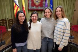 Lina Sampol, Sílvia Arbona, Marta i Eva Seguí.