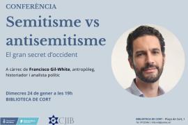 L'Ajuntament de Palma es desmarca de la conferència de Gil-White: «Ni organitzam ni patrocinam, només deixam l'espai»