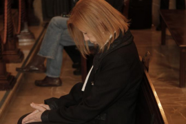 Maria Antònia Munar durant el judici pel cas Can Domenge.